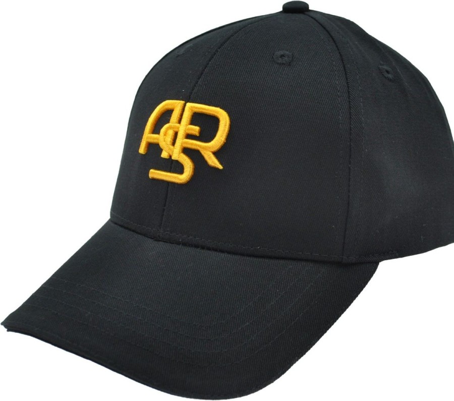 Accessori AS Roma Cappellini E Berretti | Cappellino As Roma Con Monogramma Asr Ricamato, Adulto, Nero