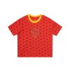 Abbigliamento AS Roma T-Shirts E Polo | Maglietta Manica Corta Logo Crest As Roma 0-24 Mesi, Neonato, Rosso