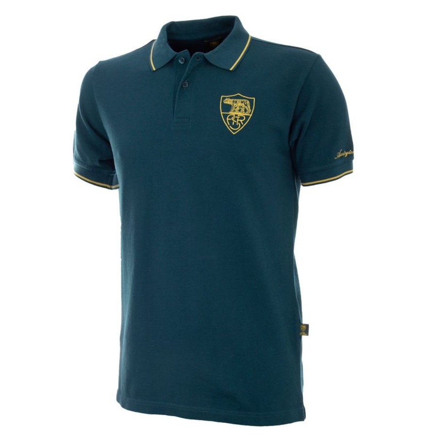 Abbigliamento AS Roma T-Shirts E Polo | Polo Heritage As Roma, Adulto, Verde