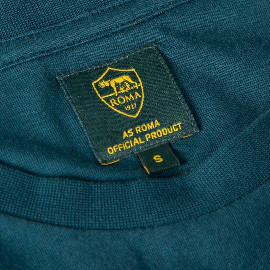 Abbigliamento AS Roma T-Shirts E Polo | T-Shirt Heritage As Roma, Adulto, Verde